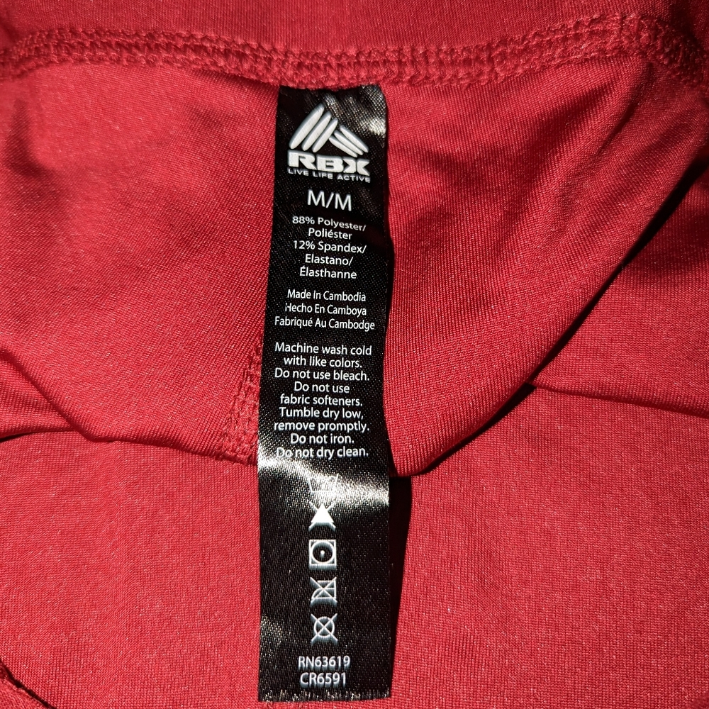 Woman's Burgundy Running/Workout Stretch Pants by RBX - Picture 3 of 3